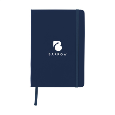 Logo trade advertising products image of: BudgetNote A5 Blanc Paper notebook