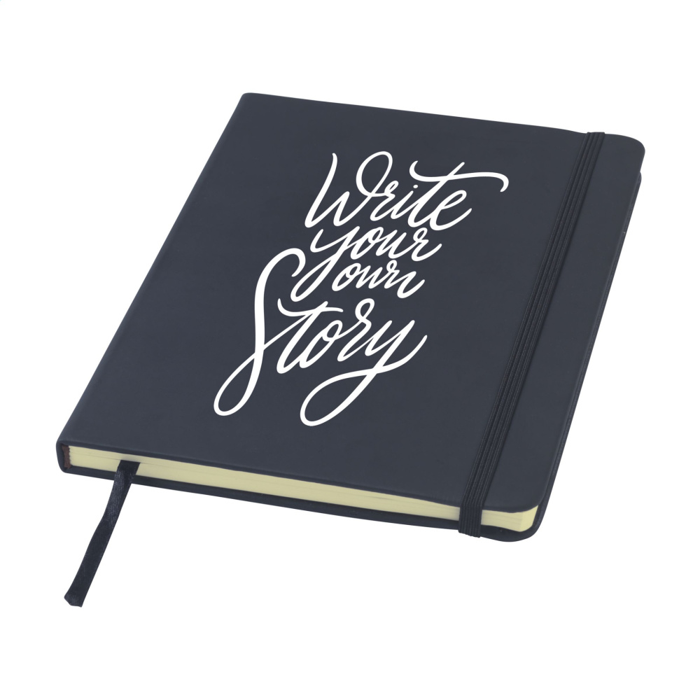 Logotrade corporate gift picture of: BudgetNote A5 Lines Paper Notebook