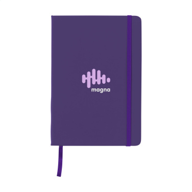 Logo trade corporate gifts picture of: BudgetNote A5 Lines Paper Notebook