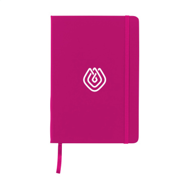 Logotrade promotional item picture of: BudgetNote A5 Lines Paper Notebook