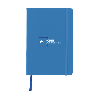 Logotrade promotional giveaway picture of: BudgetNote A5 Lines Paper Notebook