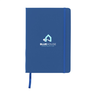 Logo trade promotional products image of: BudgetNote A5 Lines Paper Notebook