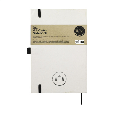 Logotrade corporate gifts photo of: Milk-Carton Paper Notebook A5