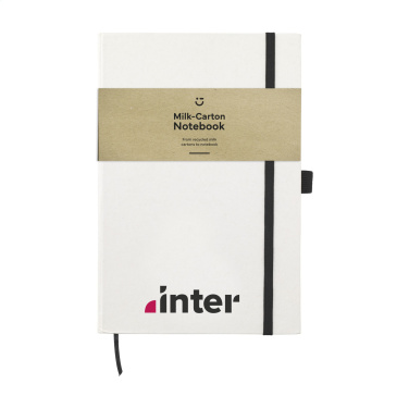 Logo trade promotional giveaways picture of: Milk-Carton Paper Notebook A5