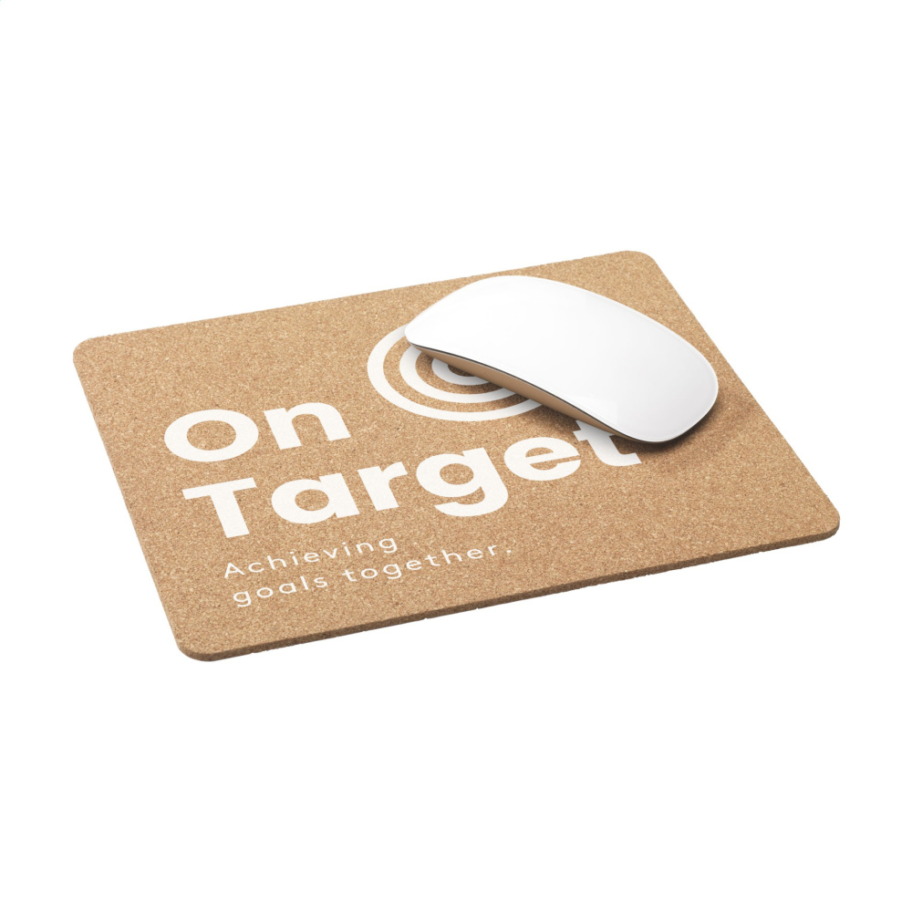 Logo trade promotional products image of: Lisbao Cork Mousepad