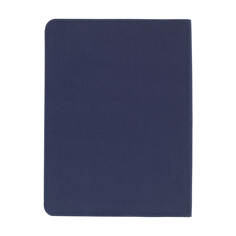 Logo trade promotional giveaway photo of: Quincy Portfolio RPET A4 document folder