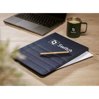 Logo trade promotional product photo of: Quincy Portfolio RPET A4 document folder