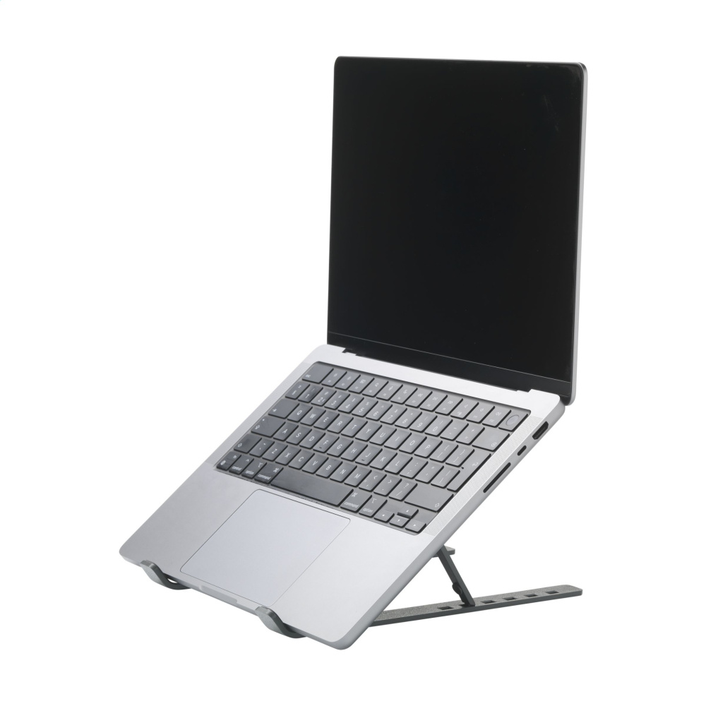 Logo trade advertising products image of: Standby GRS Recycled Alu Laptop Stand