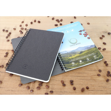 Logotrade promotional gifts photo of: Coffee Paper Notebook Wire-O A5