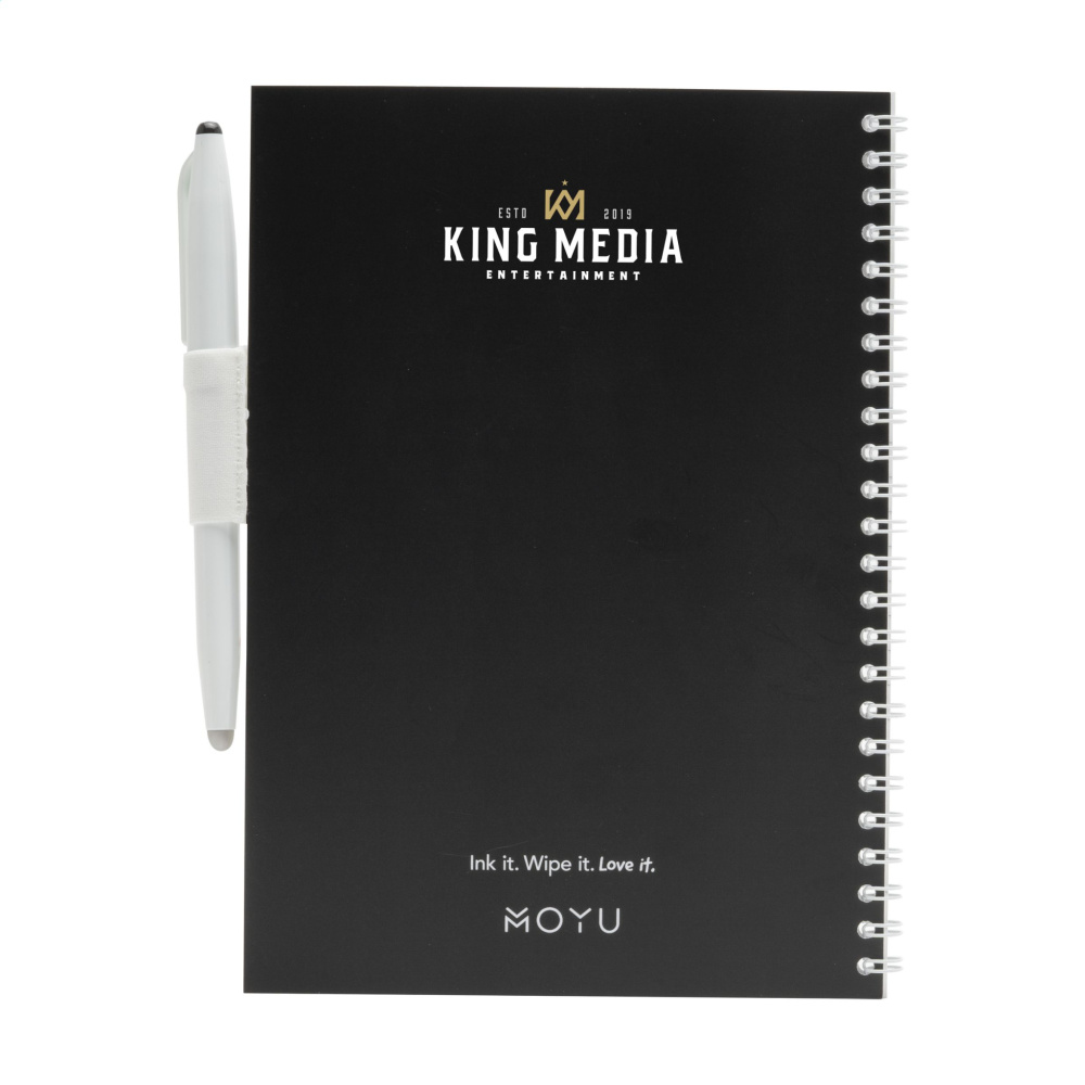 Logotrade promotional giveaway picture of: MOYU Erasable Stone Paper Notebook SoftCover 18 pages