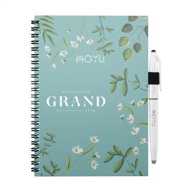 Logo trade advertising products picture of: MOYU Erasable Stone Paper Notebook Custom SoftCover