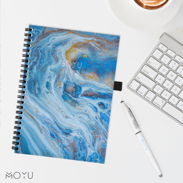 Logo trade promotional gifts picture of: MOYU Erasable Stone Paper Notebook Custom SoftCover