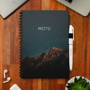 Logotrade corporate gift picture of: MOYU Erasable Stone Paper Notebook Custom SoftCover