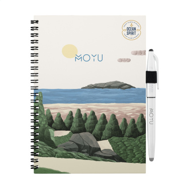 Logotrade corporate gift image of: MOYU Erasable Stone Paper Notebook Custom SoftCover