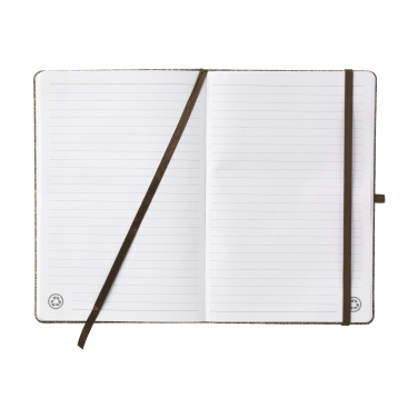 Logo trade promotional products picture of: CoffeeGround Cork Paper Notebook A5