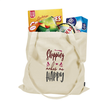 Logo trade corporate gift photo of: ShoppyBag GRS Recycled Cotton (180 g/m²)