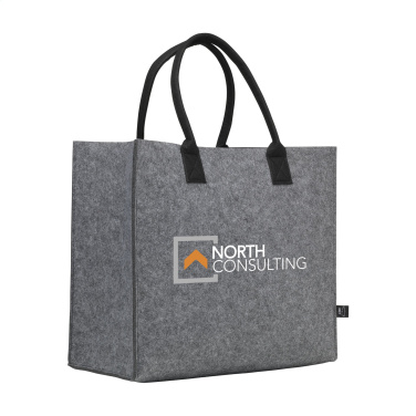 Logo trade promotional merchandise photo of: BigShopper Argus GRS RPET Felt