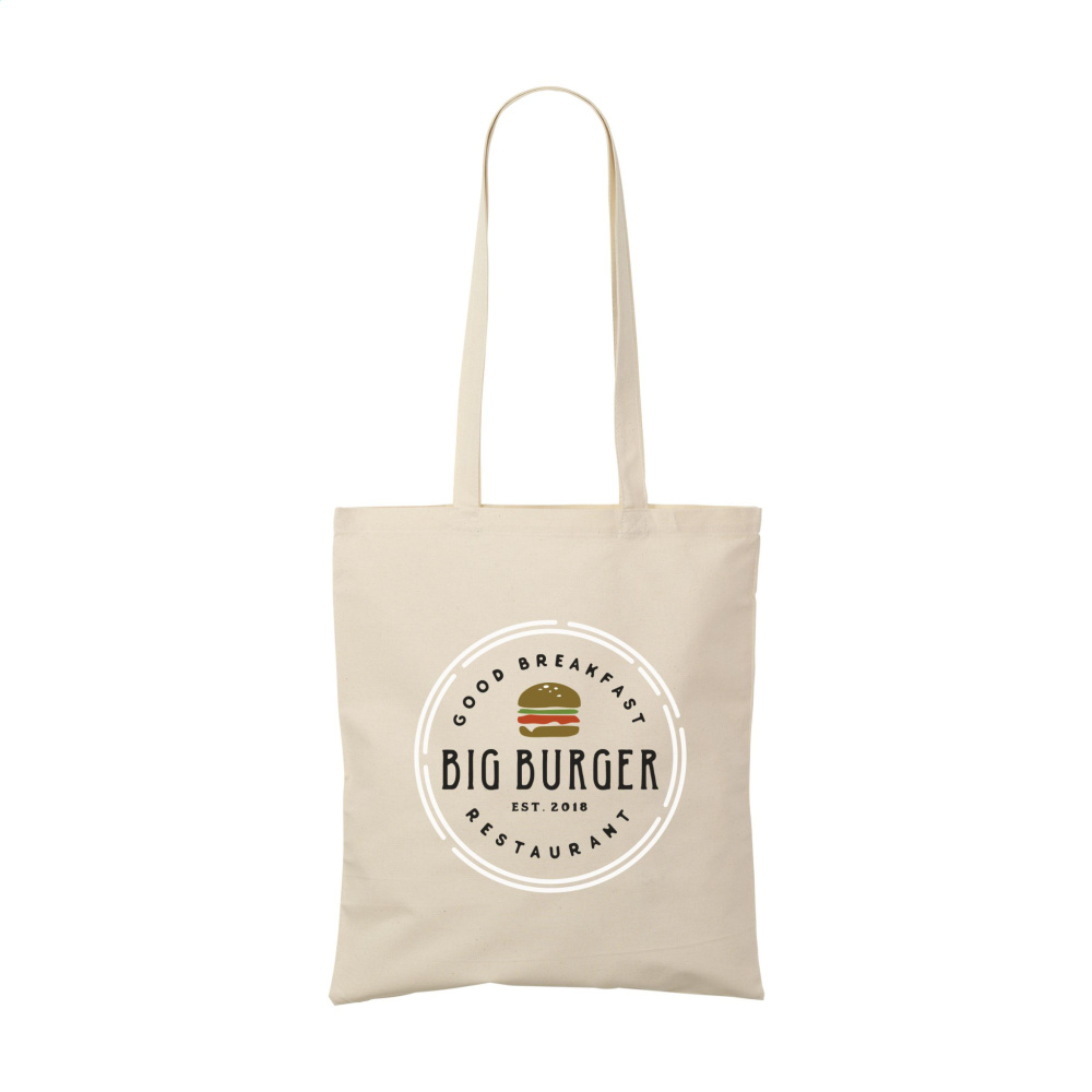 Logo trade promotional item photo of: ShoppyBag (180 g/m²) long handles cotton bag