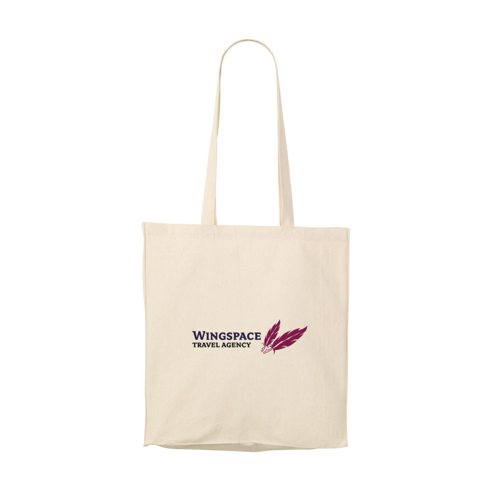 Logotrade promotional item image of: Natural Square Bag (165 g/m²) cotton bag