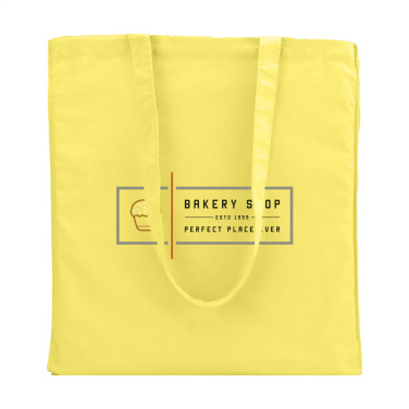 Logotrade business gift image of: Colour Square Bag (160 g/m²) cotton bag