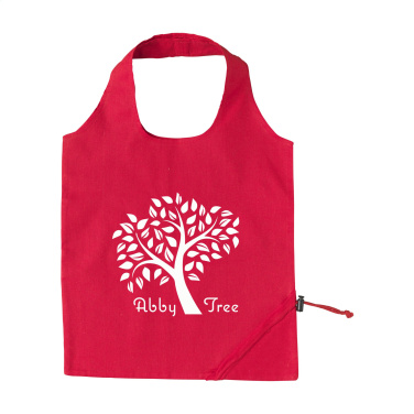 Logo trade corporate gifts image of: Strawberry Cotton (135 g/m²) foldable bag