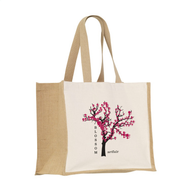 Logotrade advertising product image of: Jute Canvas Shopper (320 g/m²) bag