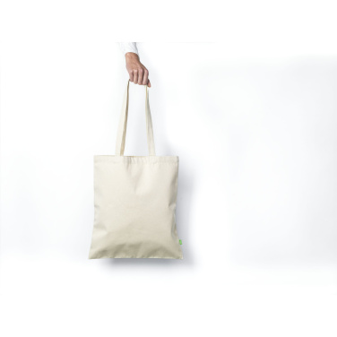 Logo trade business gift photo of: Organic Canvas GOTS Shopper (320 g/m²)