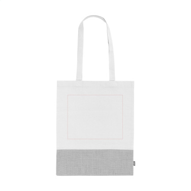 Logotrade promotional gift picture of: Combi Organic Shopper (160 g/m²) bag