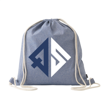 Logotrade promotional merchandise photo of: GRS Recycled Cotton PromoBag (180 g/m²) backpack