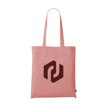 Logotrade promotional product picture of: GRS Recycled Cotton Shopper (180 g/m²) bag