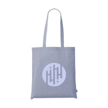 Logo trade promotional products image of: GRS Recycled Cotton Shopper (180 g/m²) bag