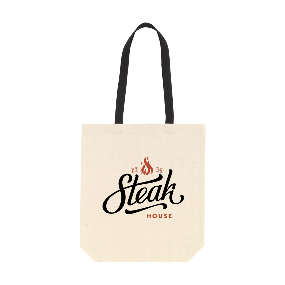 Logo trade advertising product photo of: Canvas Shoppy Colour (220 g/m²) bag