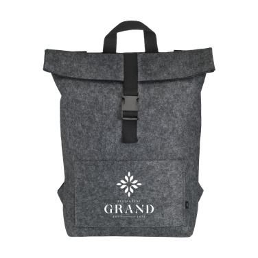 Logo trade corporate gifts picture of: Nolan GRS RPET Felt backpack