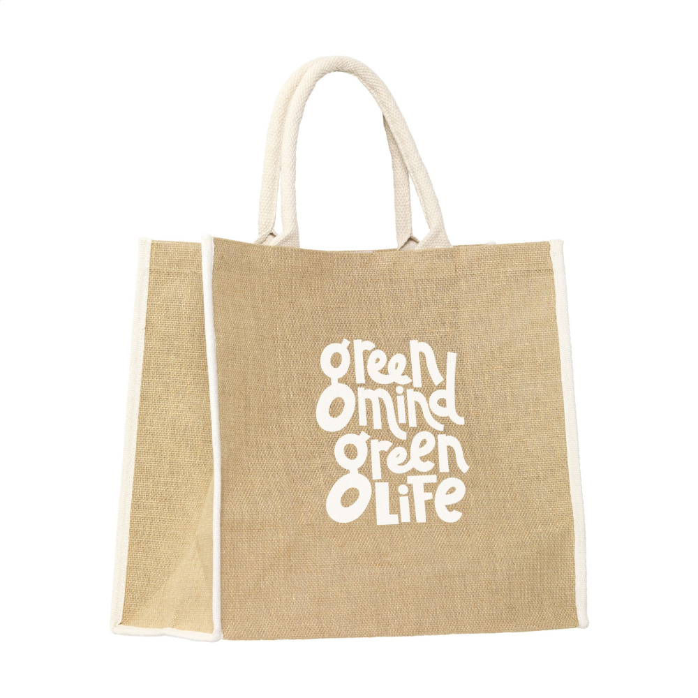 Logotrade promotional merchandise picture of: Gerona Jute Shopper bag