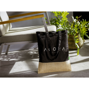 Logo trade promotional product photo of: Combi Organic Shopper (160 g/m²) bag