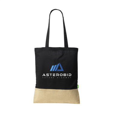 Logotrade promotional item image of: Combi Organic Shopper (160 g/m²) bag