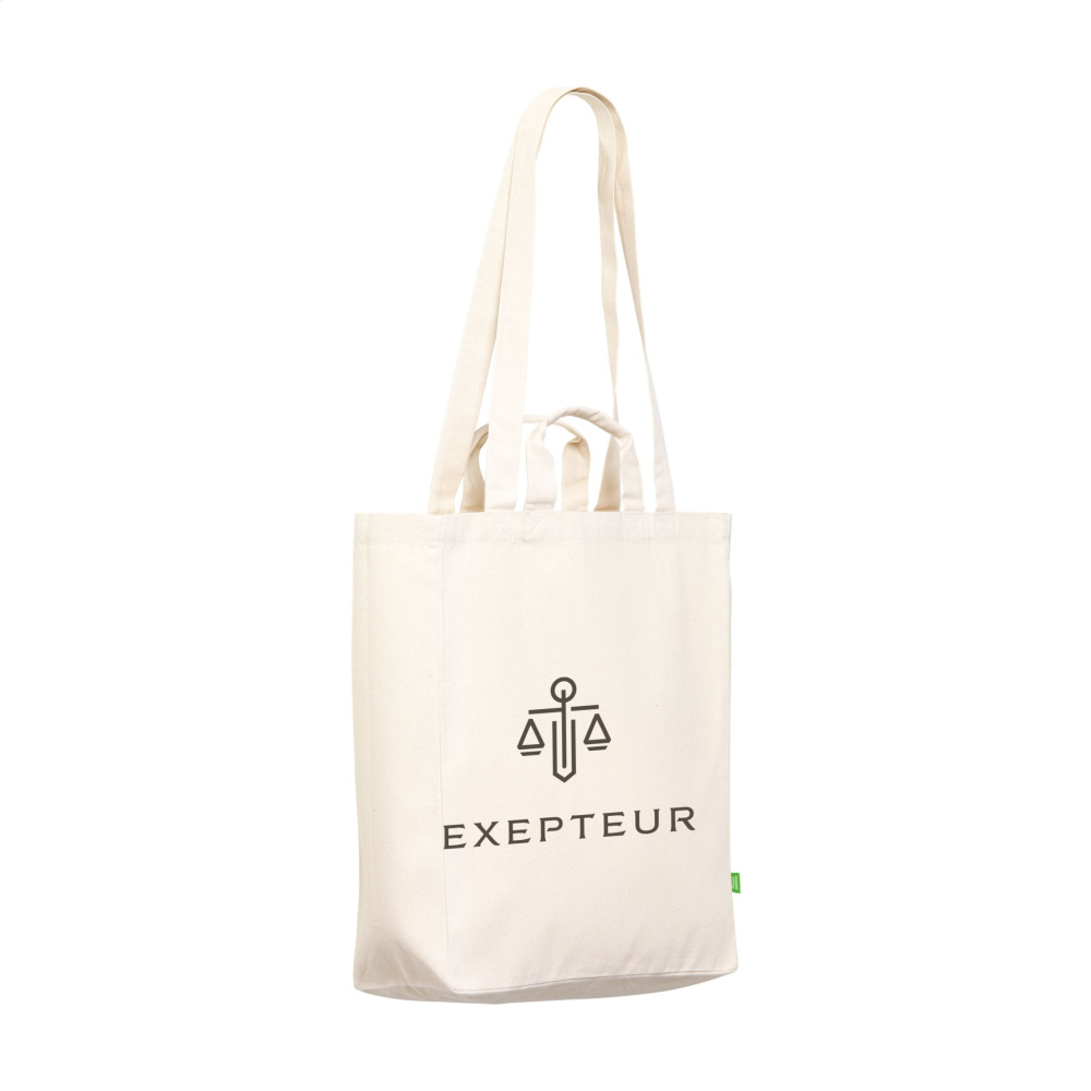 Logotrade corporate gift image of: Organic Cotton Canvas Tote Bag (280 g/m²)