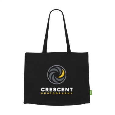 Logo trade promotional items image of: ECO Shopper GOTS Organic Cotton (180 g/m²) bag