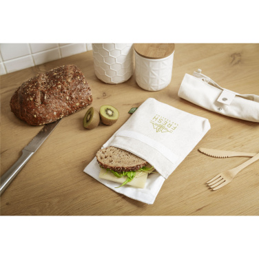 Logotrade promotional merchandise image of: Hemp FoodPouch bag for bread