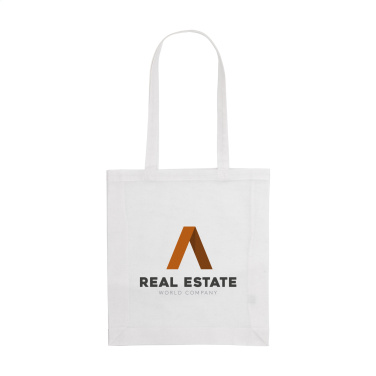 Logo trade business gift photo of: Colour Square Bag GRS Recycled Cotton (150 g/m²)