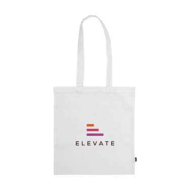 Logo trade promotional gifts image of: Shoppy Colour Bag GRS Recycled Cotton (150 g/m²)