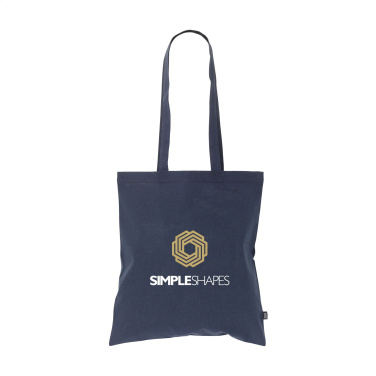 Logotrade promotional gift picture of: Shoppy Colour Bag GRS Recycled Cotton (150 g/m²)