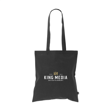 Logo trade business gift photo of: Shoppy Colour Bag GRS Recycled Cotton (150 g/m²)