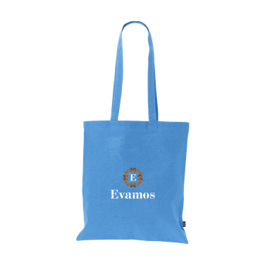 Logotrade promotional merchandise picture of: Shoppy Colour Bag GRS Recycled Cotton (150 g/m²)