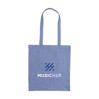 Logo trade corporate gifts image of: Melange Shopper GRS Recycled Canvas (280 g/m²) bag