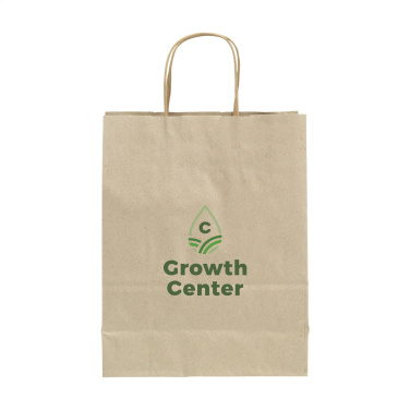 Logotrade promotional giveaways photo of: Leaf It Bag recycled grass paper (90 g/m²) S