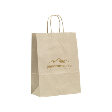 Logo trade promotional items picture of: Leaf It Bag Wide recycled grass paper (90 g/m²) M