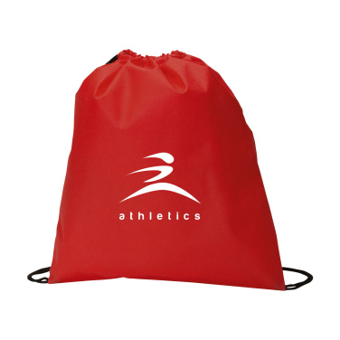 Logo trade promotional gifts image of: Non-Woven Promobag GRS RPET backpack