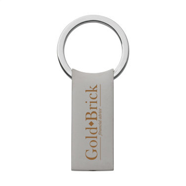 Logo trade promotional items image of: StraightKey key ring