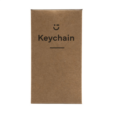 Logotrade business gift image of: LeatherKey keyring